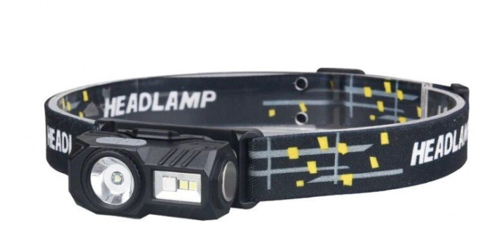 Lanterna de cap T131 cu senzor de miscare si clema pentru palarie USB XPE LED 400 lm